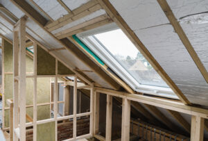 During loft conversion